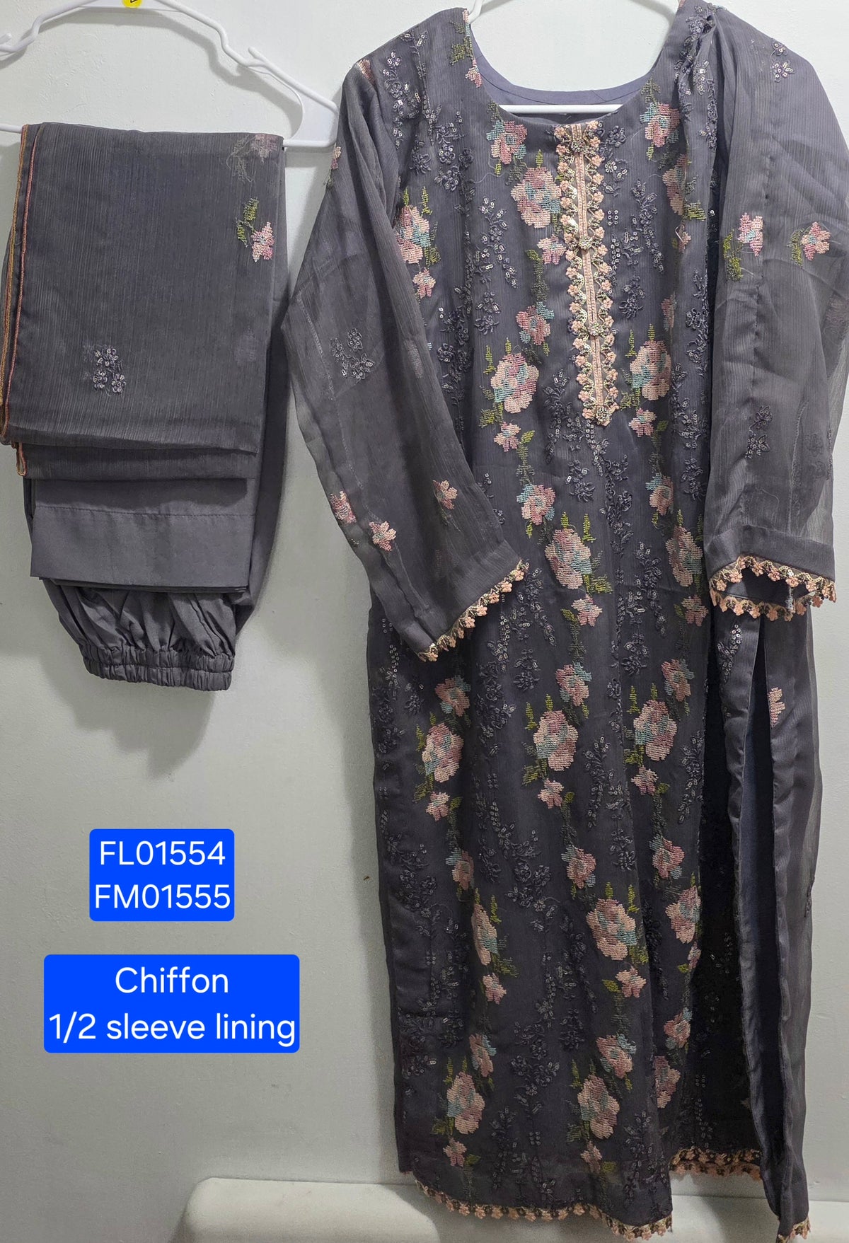 Chiffon Fancy Suit