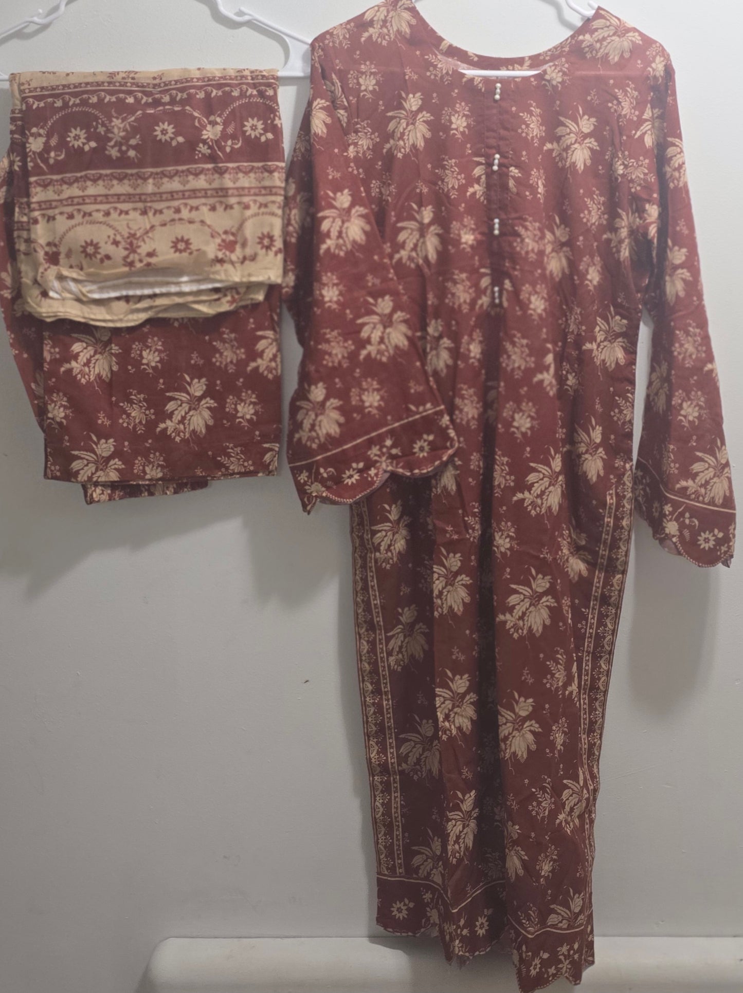 Lawn 3pc Suit