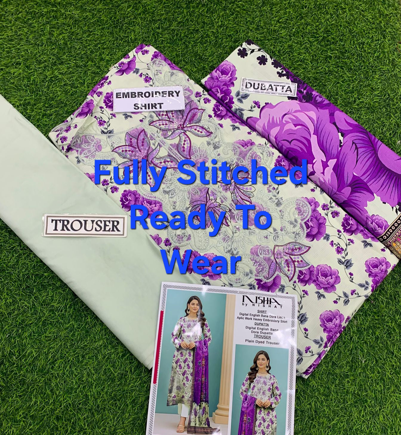 Bana Dora Linen 3pc Suit