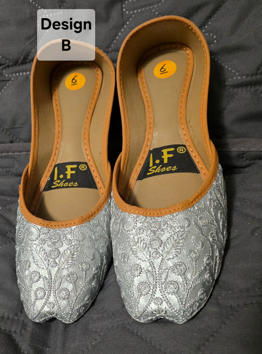 Multiple Designs of Khussa Size 6