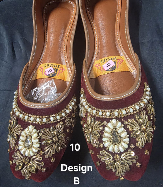 Multiple Designs of Khussas Size 10