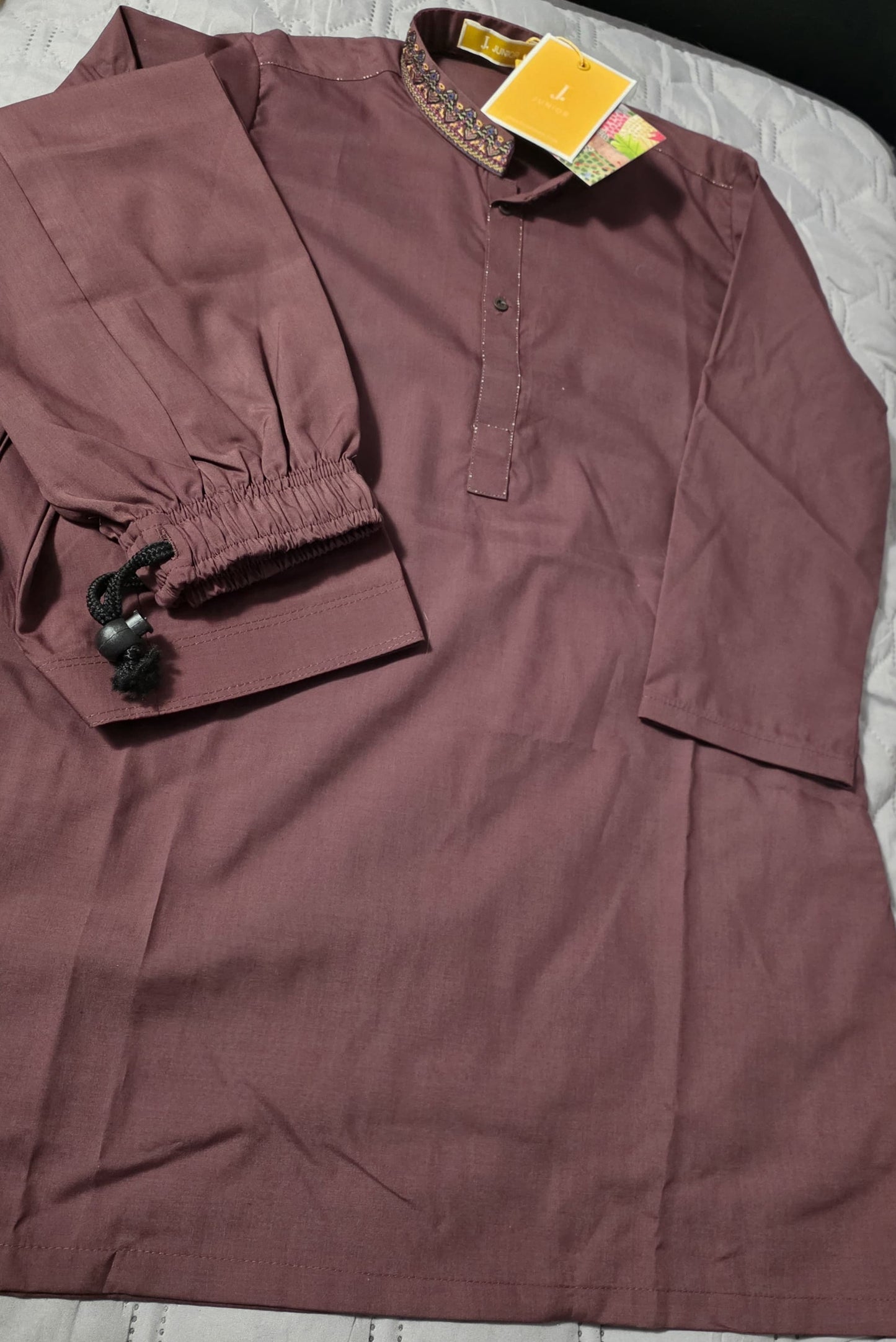 J. Brand Embroidered Plum Suit (4yr)