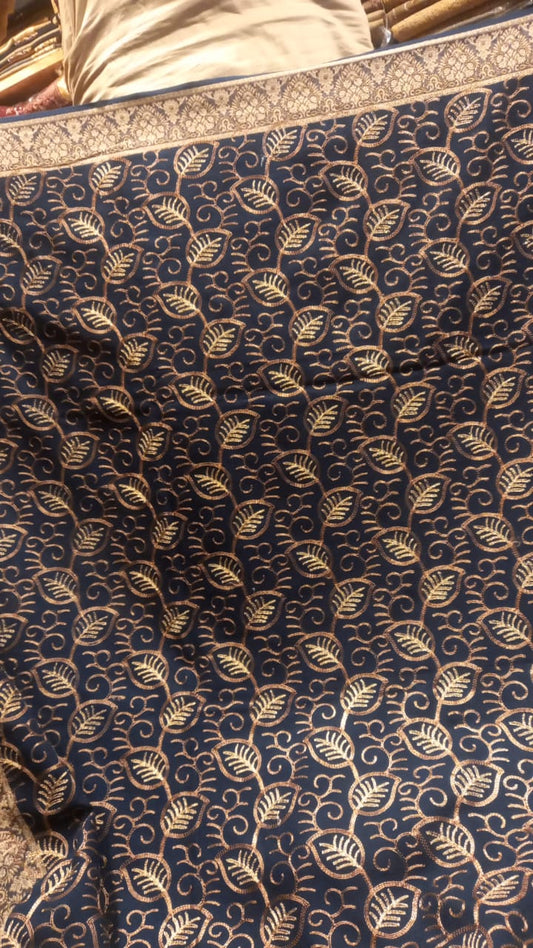 Embroidered Winter Shawl