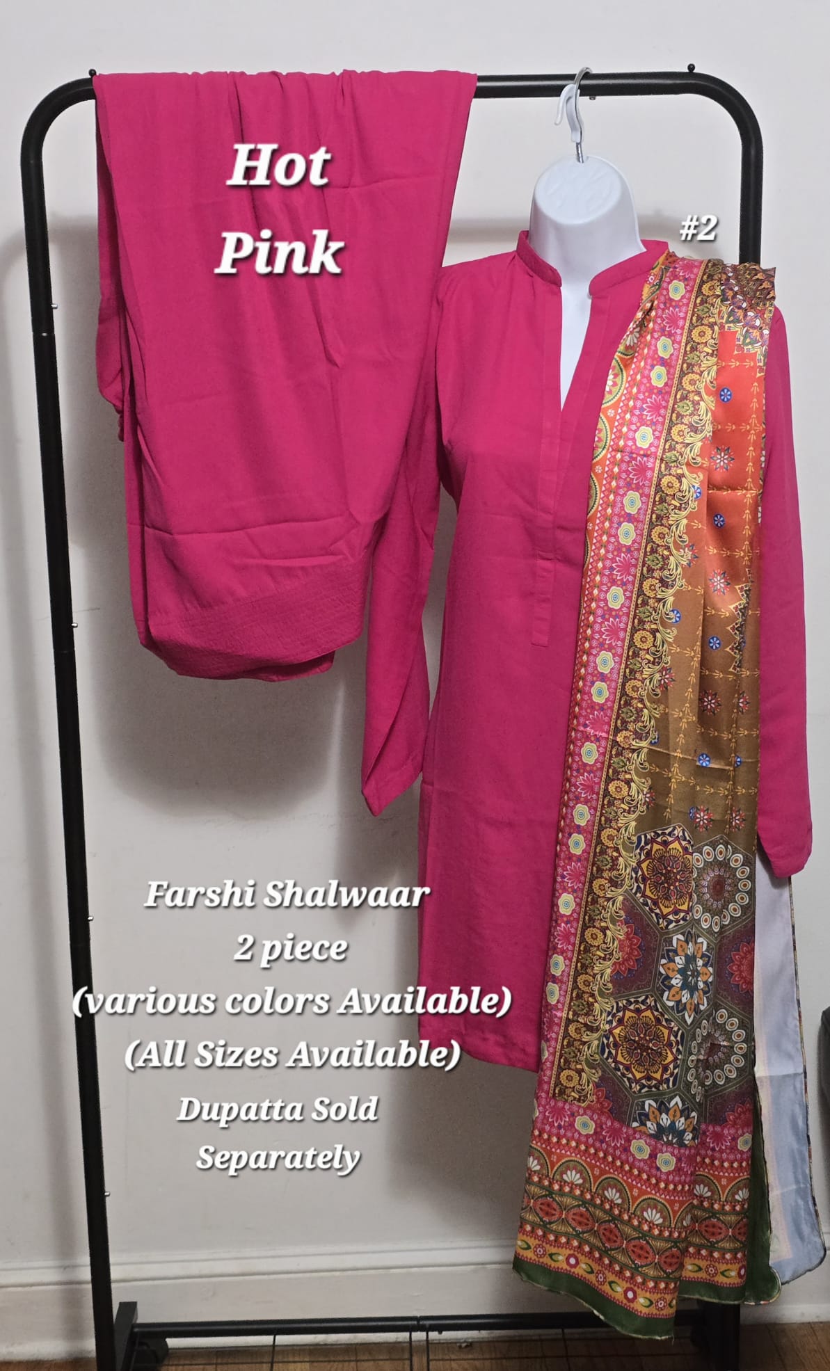 Georgette Farshi Shalwar 2pc suit