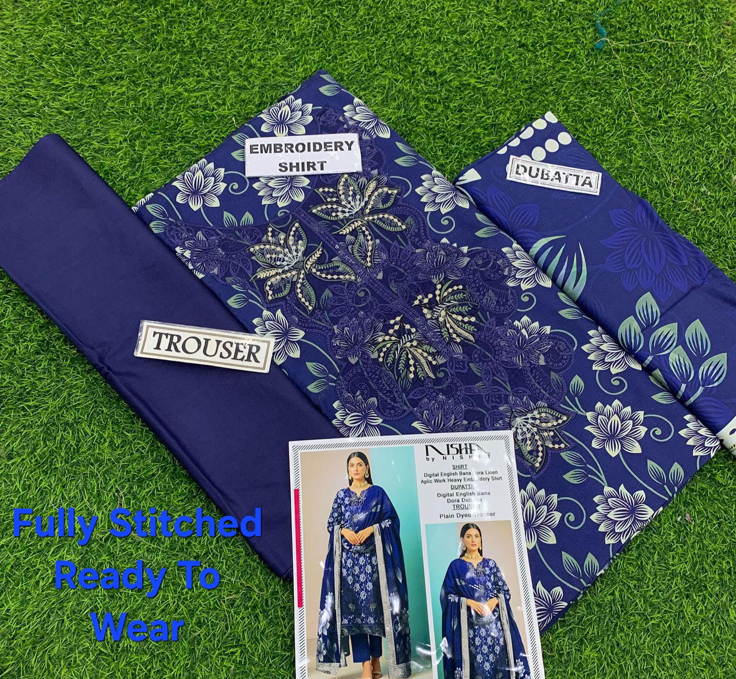 Bana Dora Linen 3pc Suit