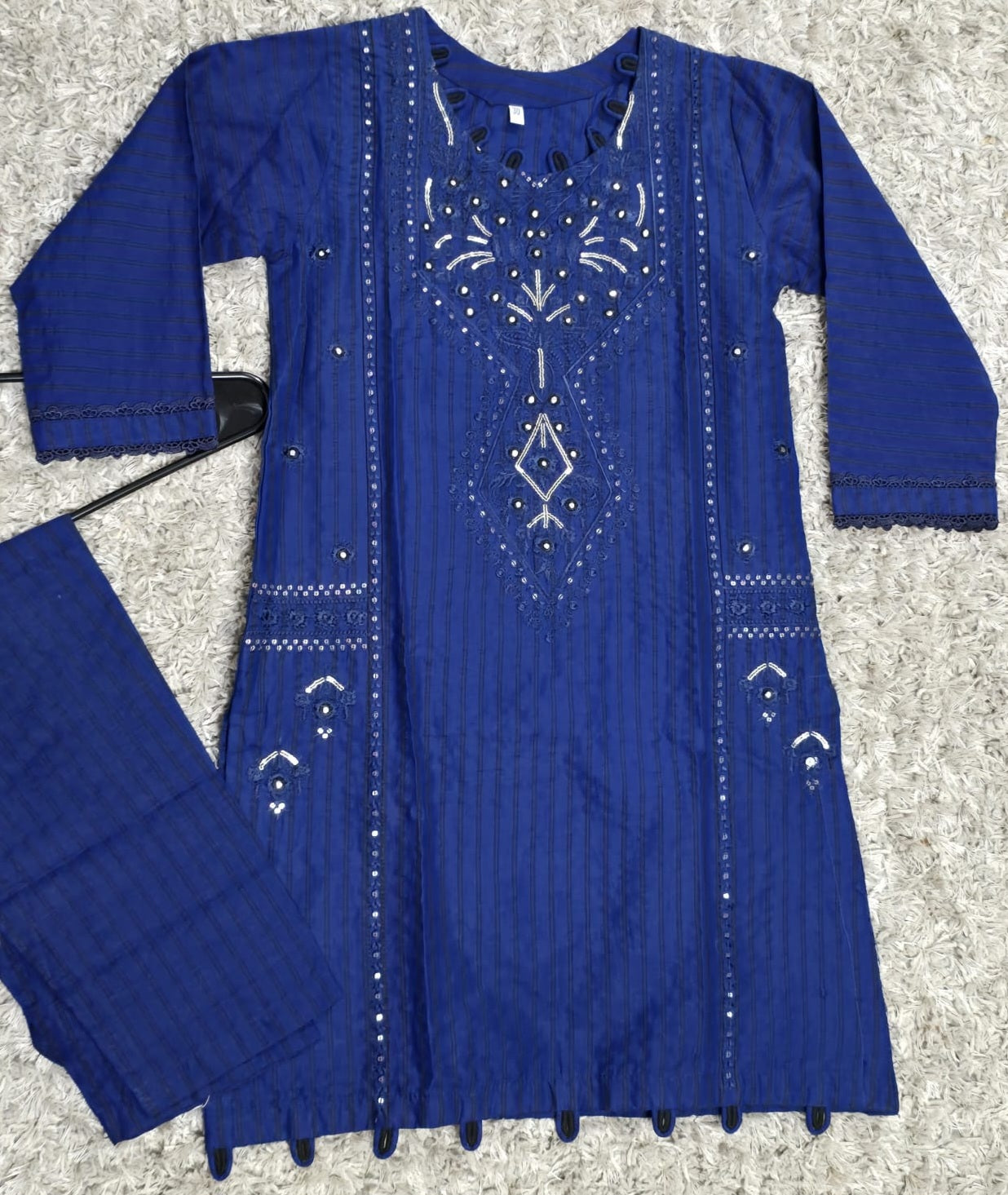 Girls Embroidered Suit