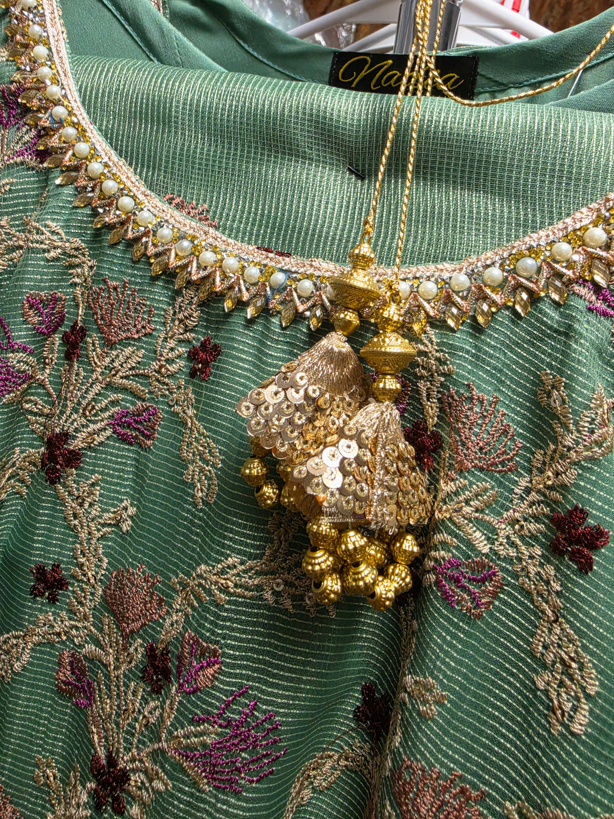 Khadi Net Fancy Suit