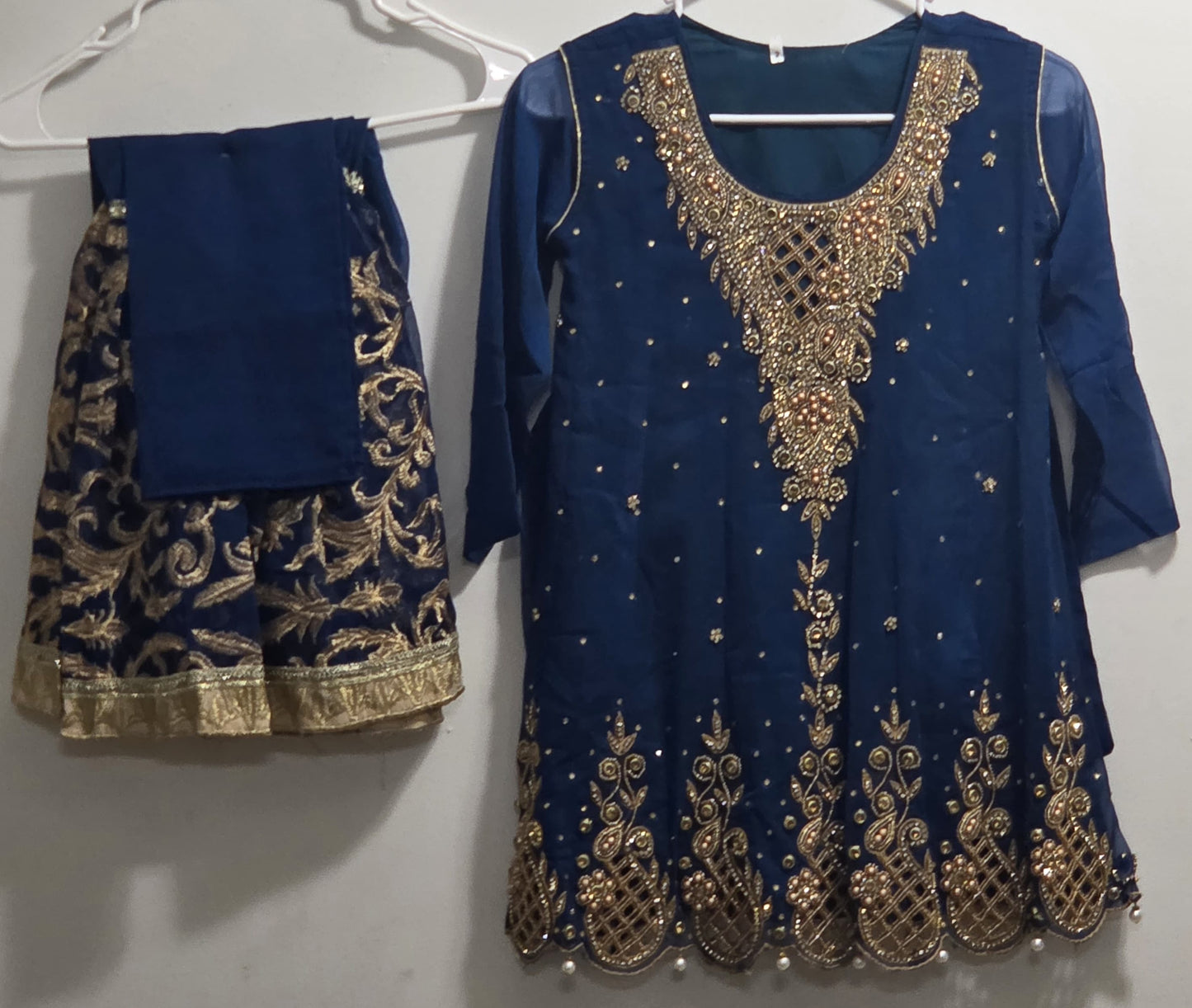 Chiffon Gharara Suit