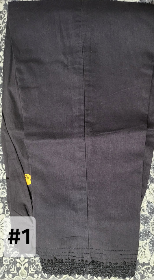 Multiple Designs Black Bottoms