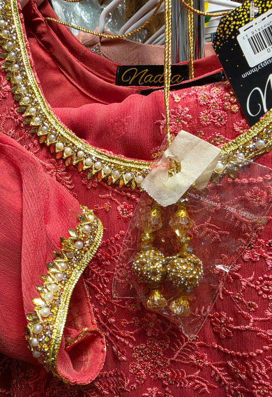 Chiffon Fancy Suit