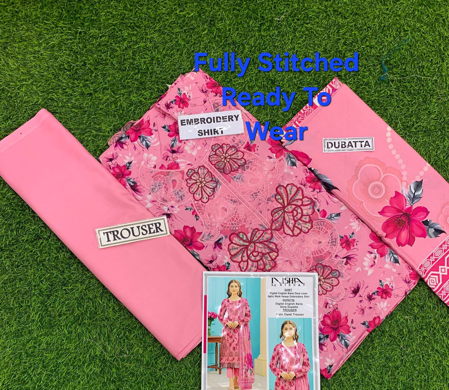 Bana Dora Linen 3pc Suit