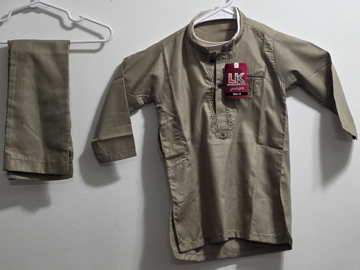 Toddler Embroidered Suit