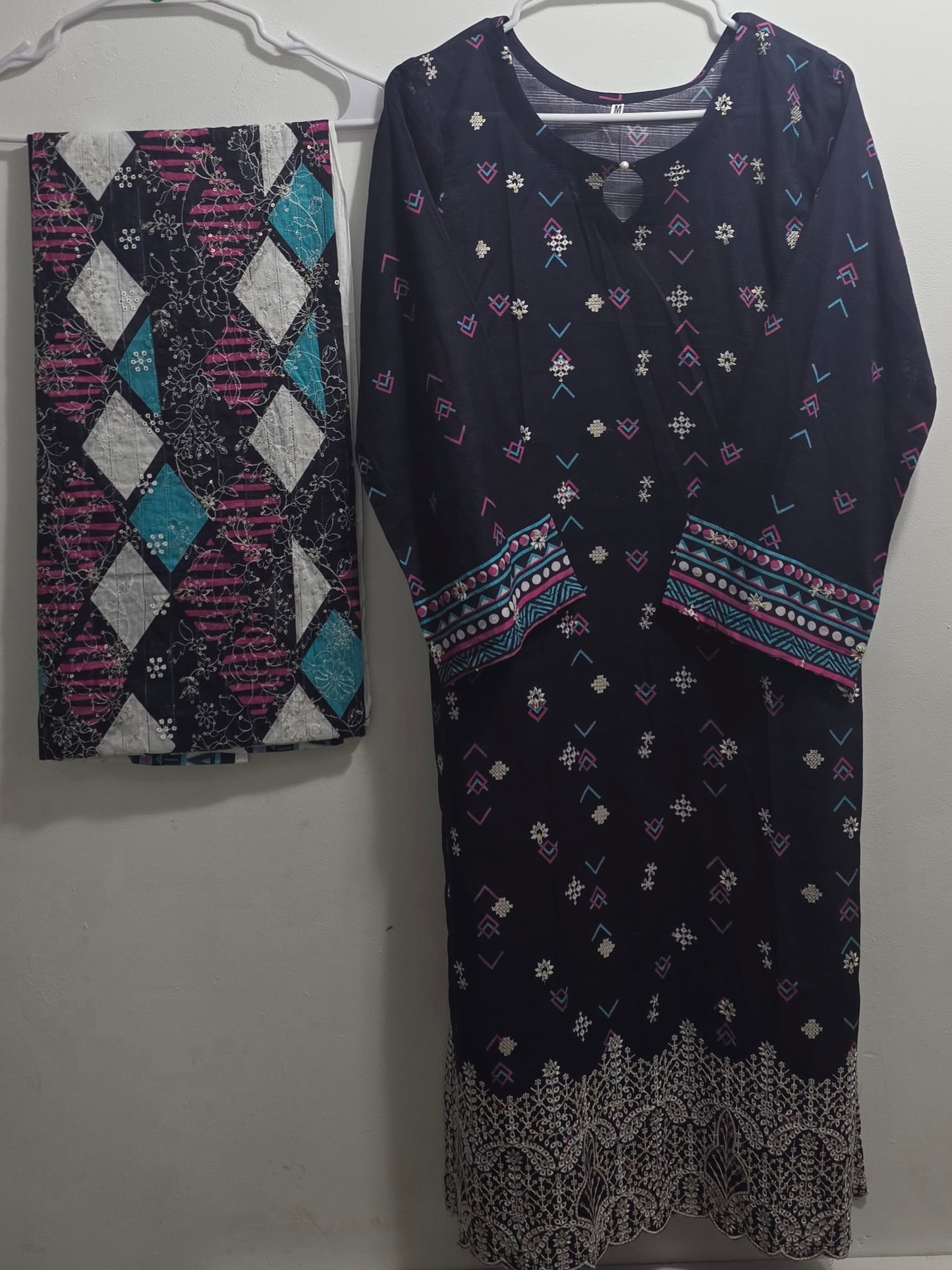 Doria Lawn Embroidered 3pc Suit