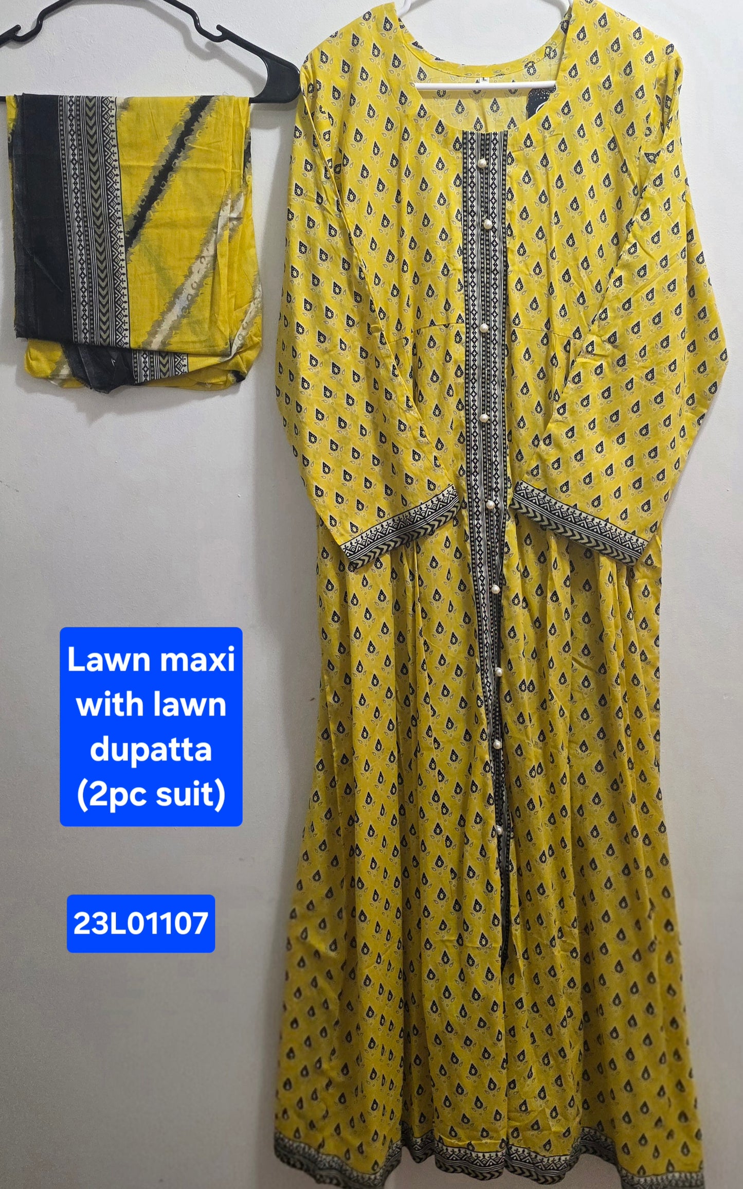 Lawn Maxi & Dupatta (2pc)