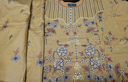Notica Wool Embroidered Suit