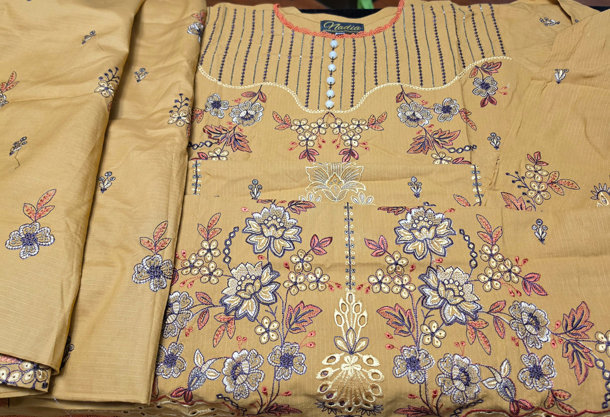 Notica Wool Embroidered Suit