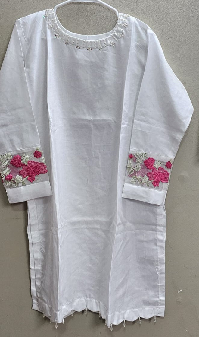 White Suit Size Large