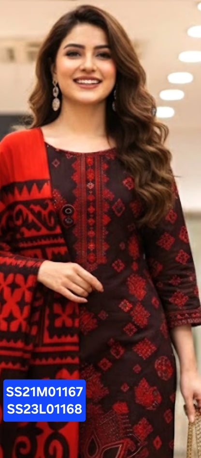 Cotton/Lawn 3pc Suit