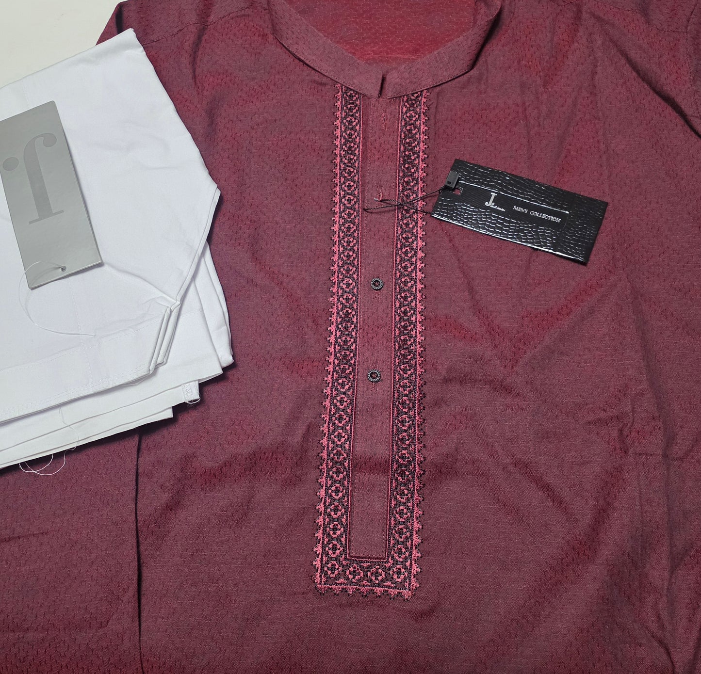 J. Men’s Embroidered Shalwar Kameez