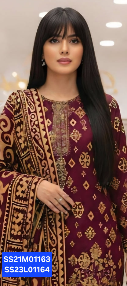 Cotton/Lawn 3pc Suit