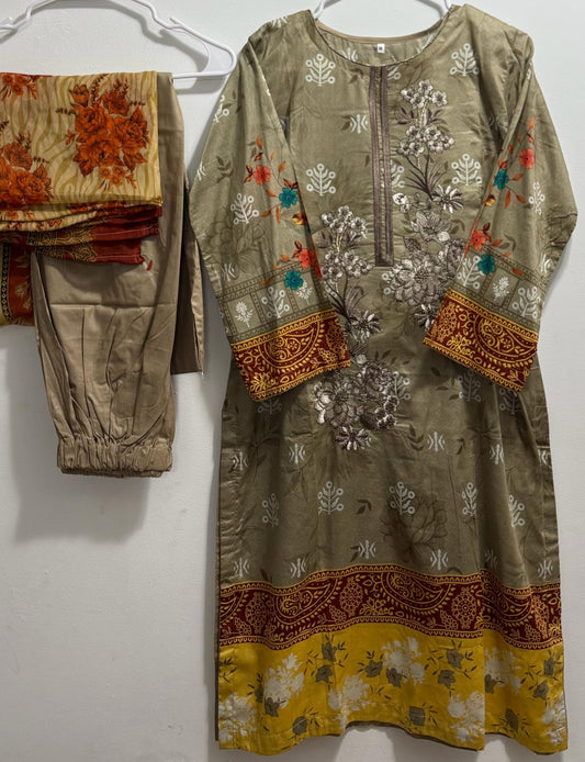 *Super Sale* Cambric 3pc suit