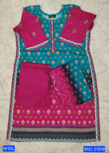 Chickenkari Linen 3pc suit