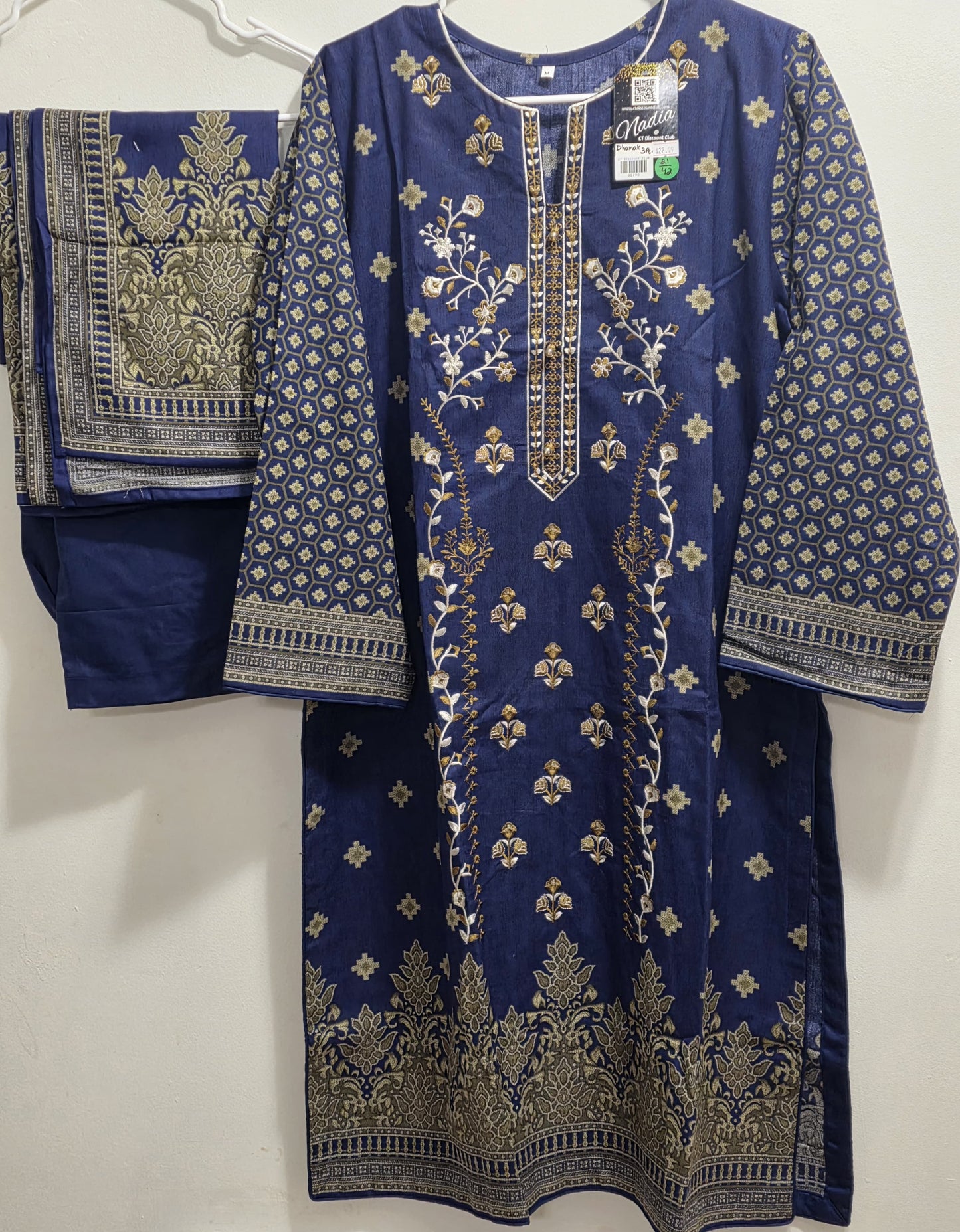 Dhanak 3pc suits