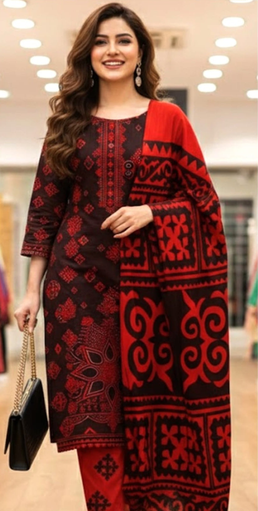 Cotton/Lawn 3pc Suit
