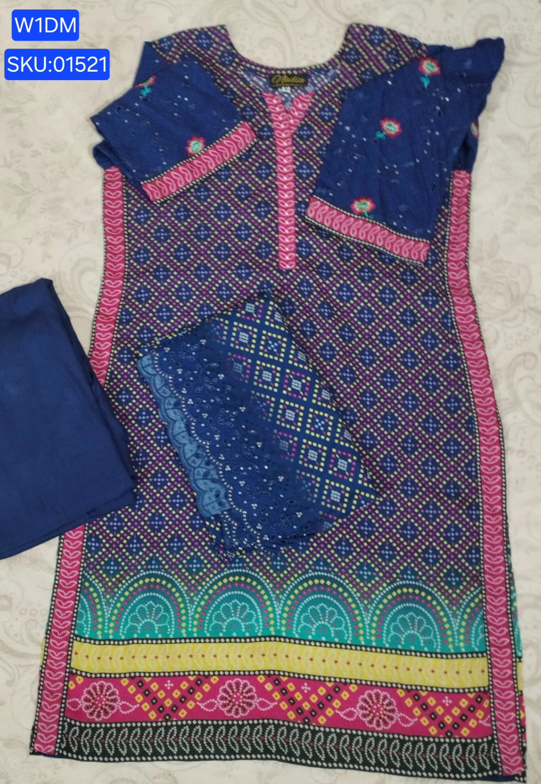 Chickenkari Linen 3pc suit