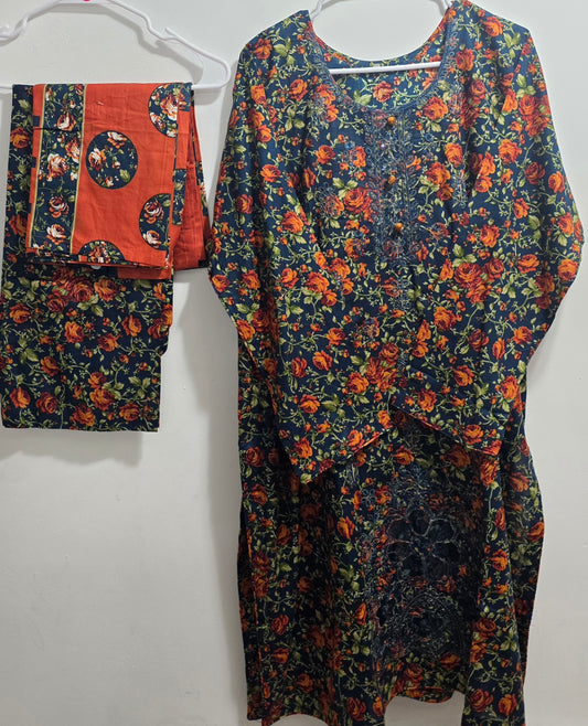 Cotton/Lawn 3pc Suit