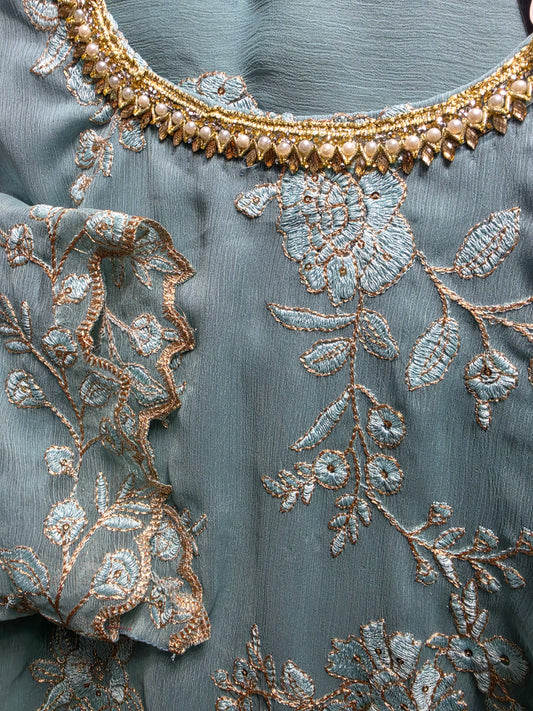 Chiffon Fancy Suit