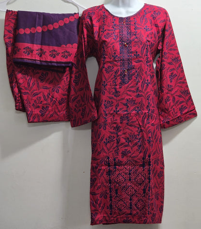 *Super Sale* Dhanak 3pc suit