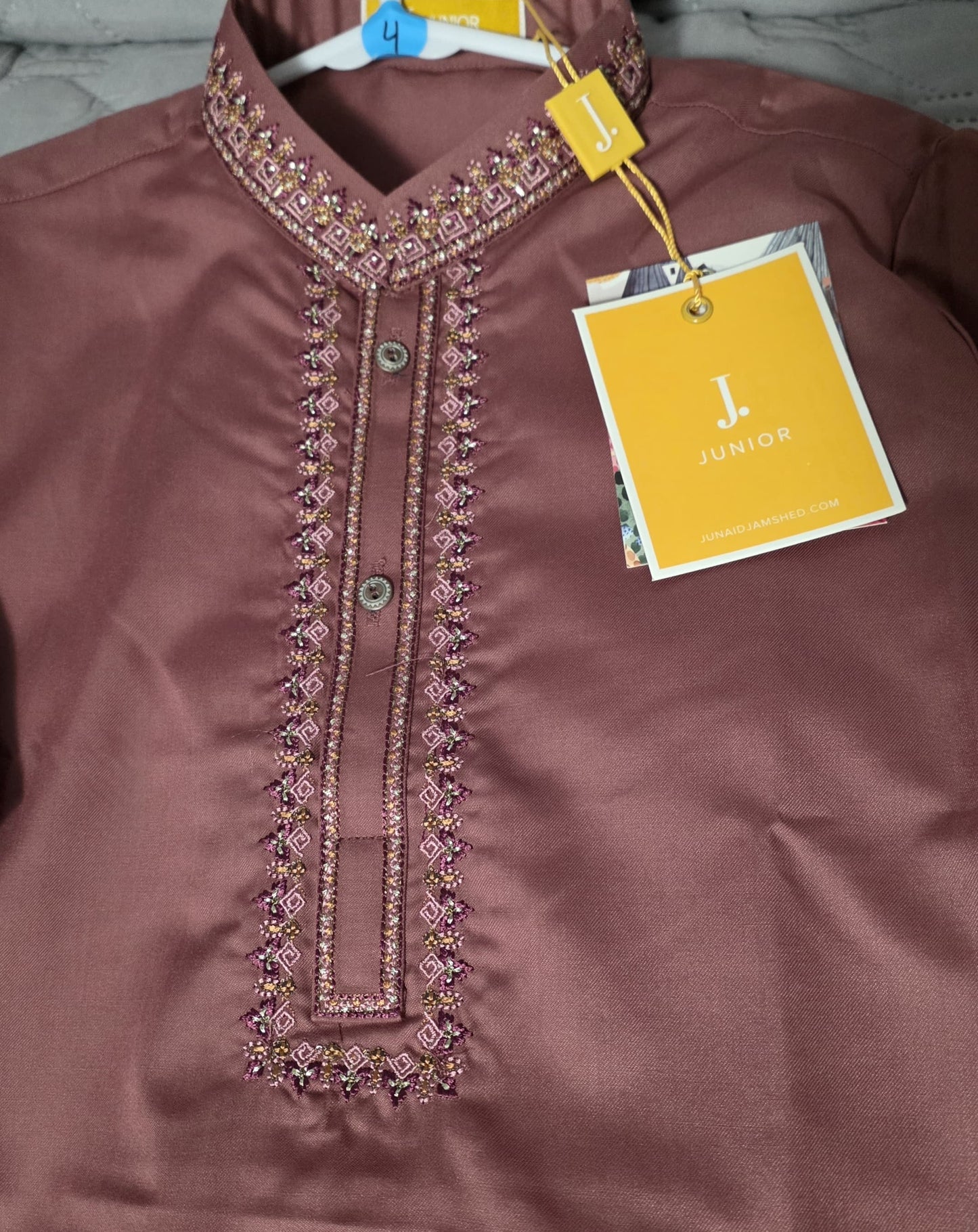 J. Brand Embroidered Suit (Brick Red)
