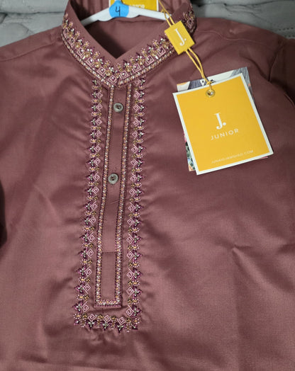 J. Brand Embroidered Suit (Brick Red)