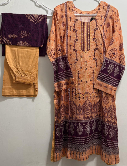 *Super Sale* Cambric 3pc suit