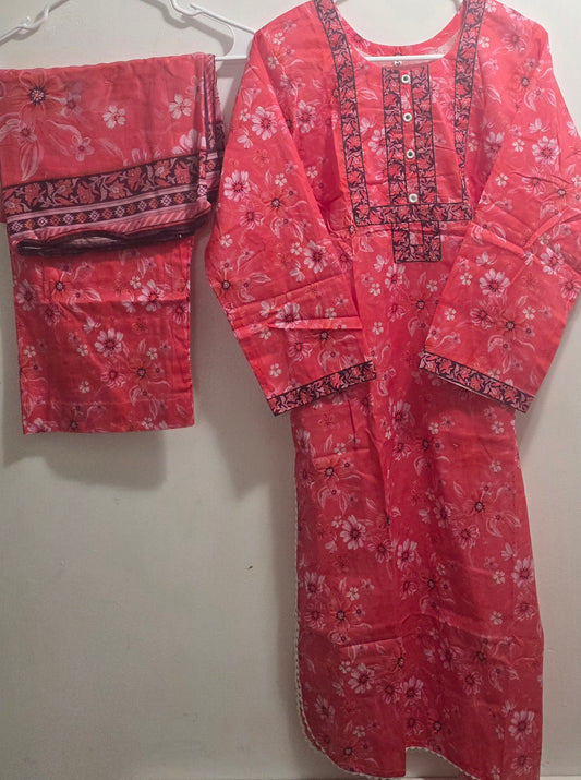 Lawn 3pc Suit
