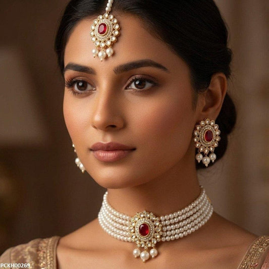 Necklace Set with Tikka