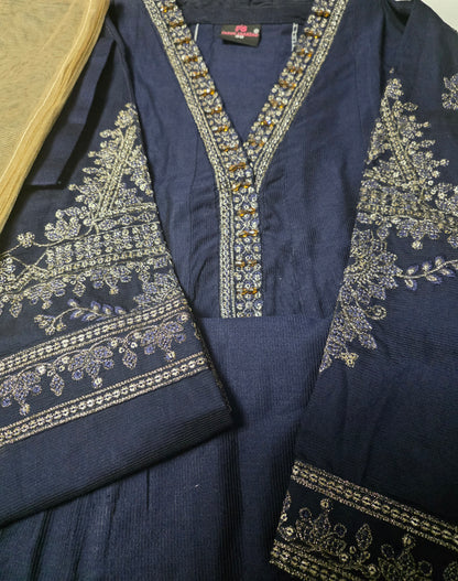 Girls Embroidered Suit (8-9yrs)