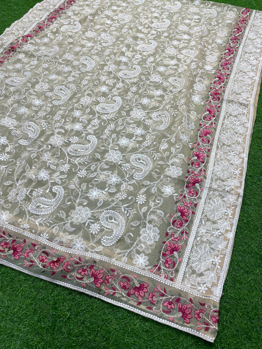 Chiffon Embroidered Dupatta