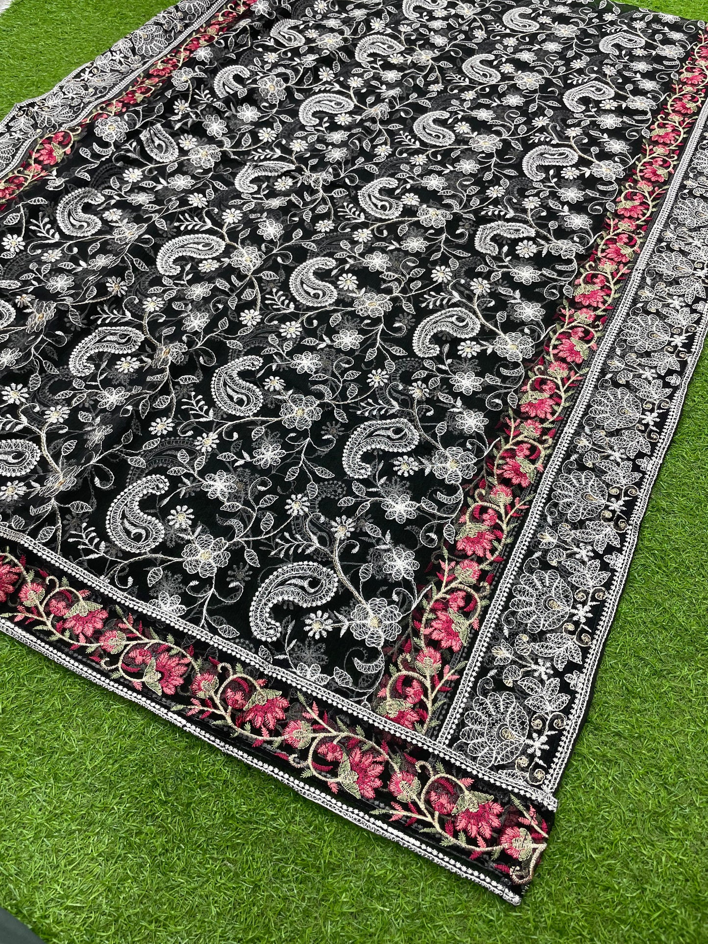 Chiffon Embroidered Dupatta