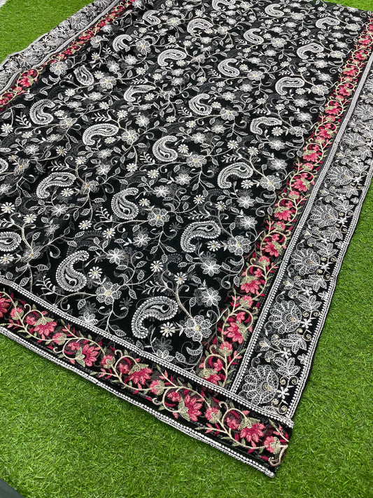 Chiffon Embroidered Dupatta