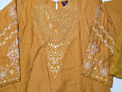 Girls Embroidered Suit (9-10yrs)