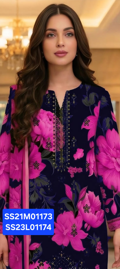 Cotton/Lawn 3pc Suit