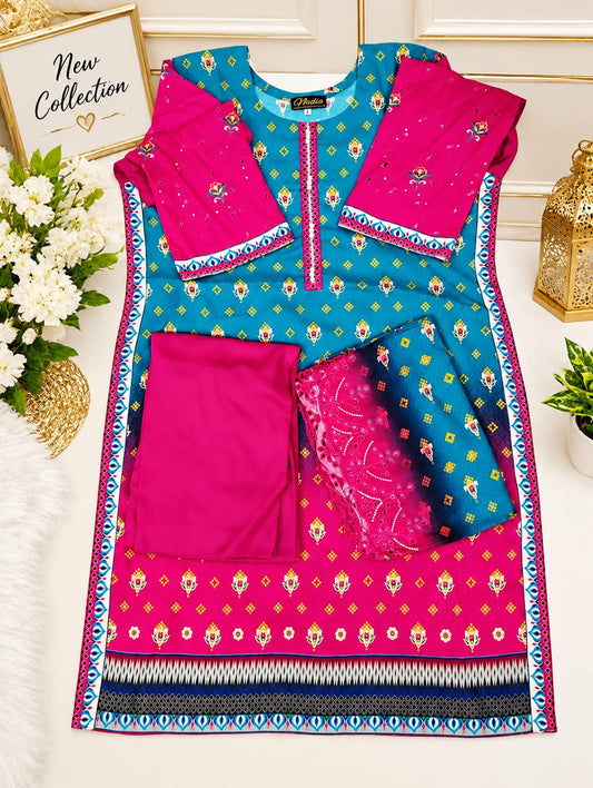 Chickenkari Linen 3pc suit