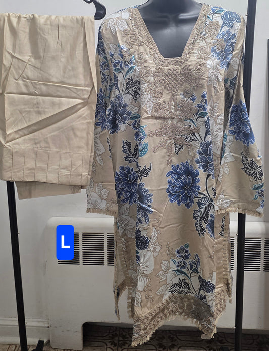 Khaadi Linen 2pc Suit