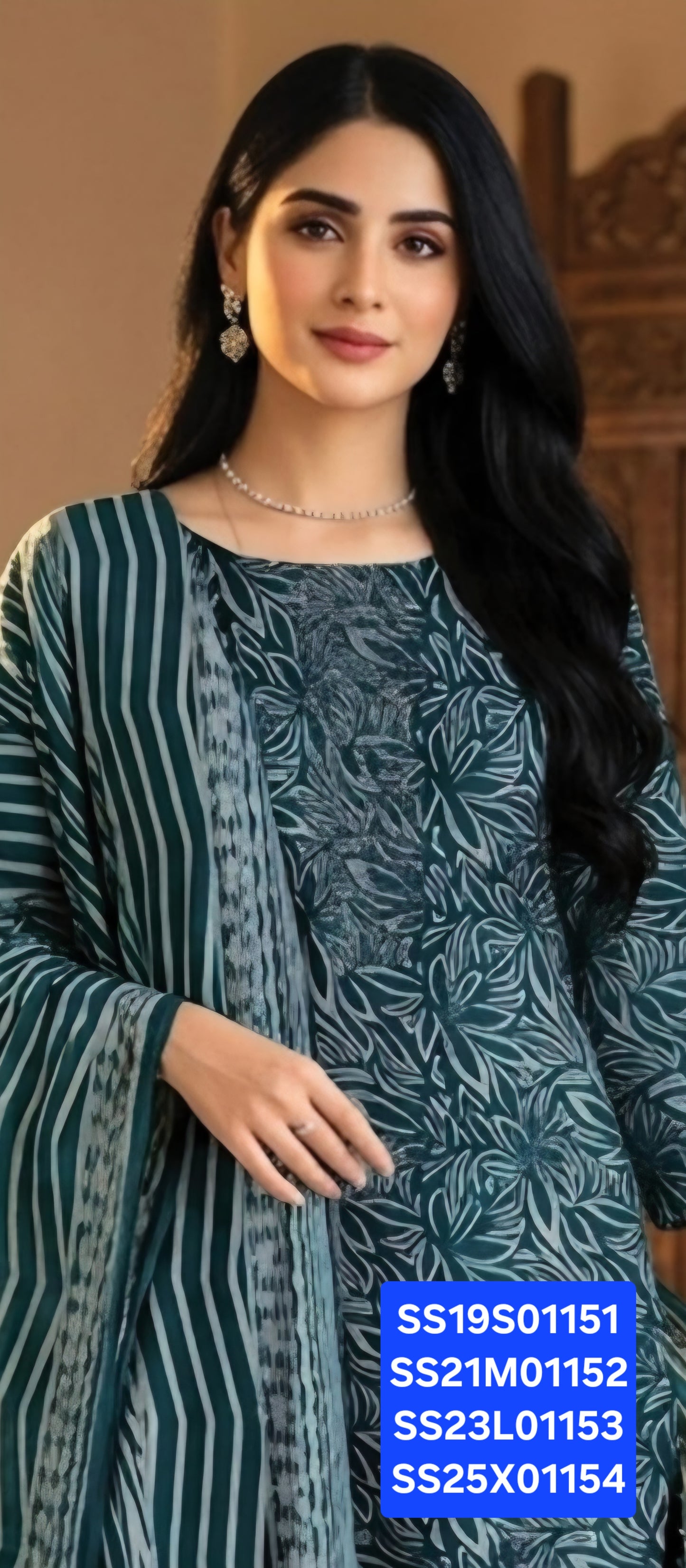Cotton 3pc Suit