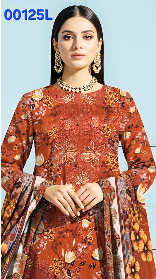 Bana Dora Linen 3pc Suit