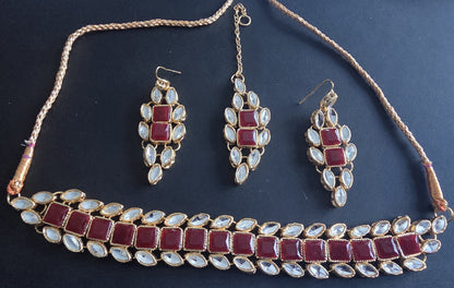 Necklace Set with Tikka
