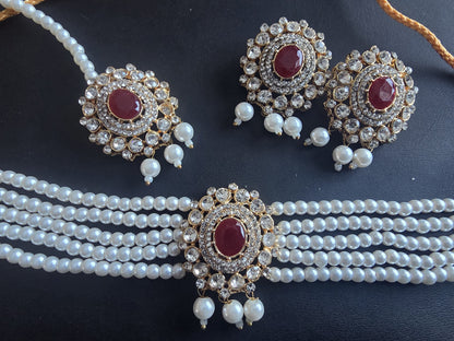 Necklace Set with Tikka