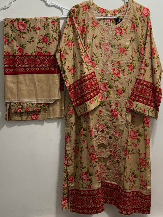 *Super Sale* Cambric 3pc suit